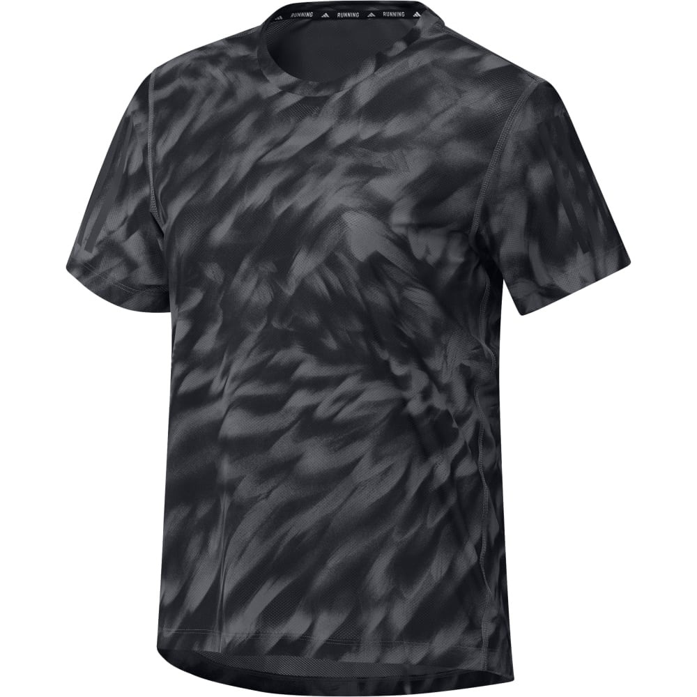 アディダス（adidas）（レディース）オウン ザ ラン 総柄プリント 半袖Tシャツ P0437-JZ5474