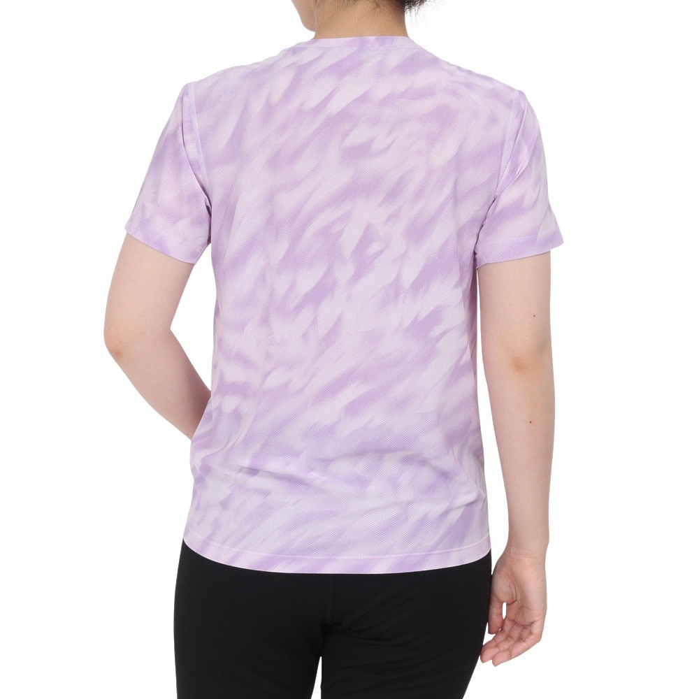 アディダス（adidas）（レディース）オウン ザ ラン 総柄プリント 半袖Tシャツ P0437-JZ5475