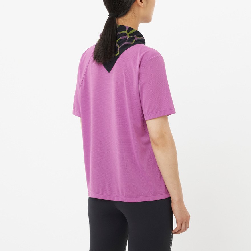 サロモン（SALOMON）（レディース）SHAKEout CORE 半袖Tシャツ