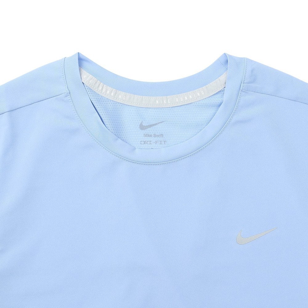 ナイキ DRY-FIT ドライフィット Tシャツ Mサイズ ライトブルー 新品 ナイキ（NIKE）（レディース）スウィフト ドライフィット ショート