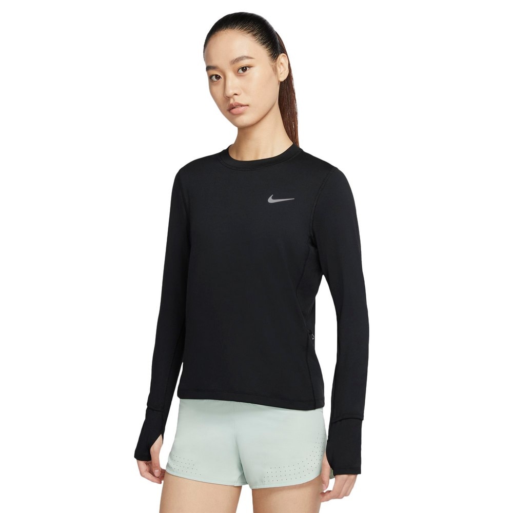 ナイキ（NIKE）（レディース）ドライ 速乾 エレメント 長袖Tシャツ 