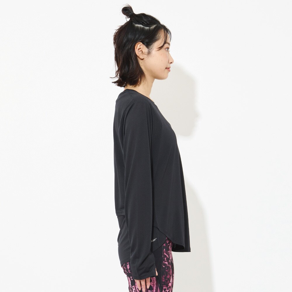 ニューバランス（new balance）（レディース）Accelerate 長袖Tシャツ WT23225BK