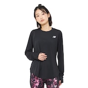 ニューバランス(new balance)(レディース)Accelerate 長袖Tシャツ WT23225BK