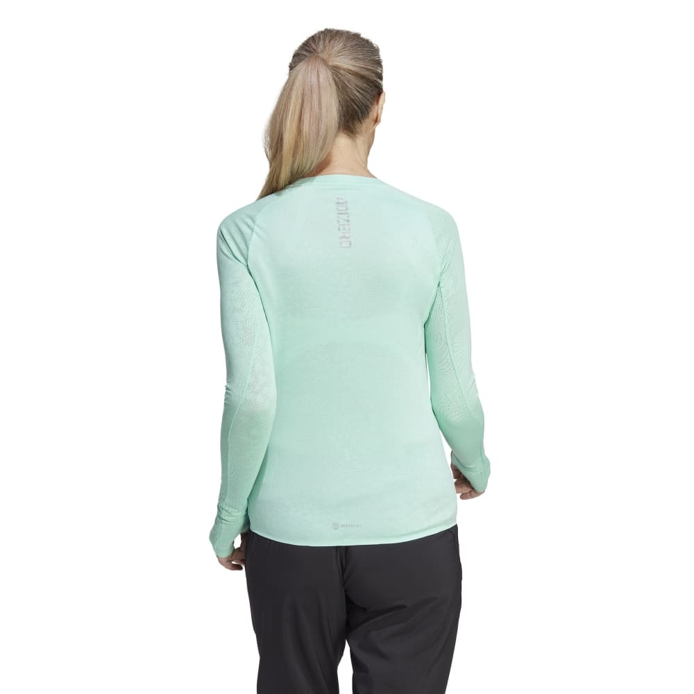 アディダス（adidas）（レディース）アディゼロ ランニング 長袖Tシャツ BX983-HR5692