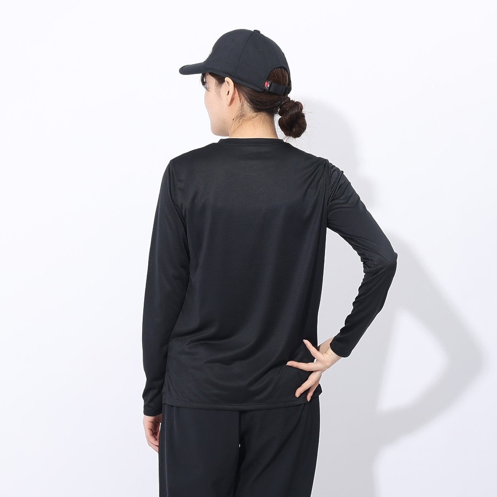 ニューバランス（new balance）（レディース）エッセンシャルズ 長袖Tシャツ WT41225BK
