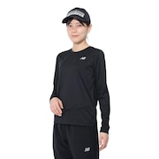 ニューバランス（new balance）（レディース）エッセンシャルズ 長袖Tシャツ WT41225BK