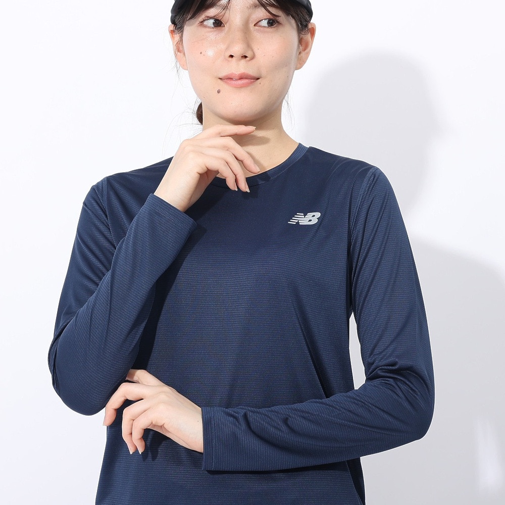 ニューバランス（new balance）（レディース）エッセンシャルズ 長袖Tシャツ WT41225NNY