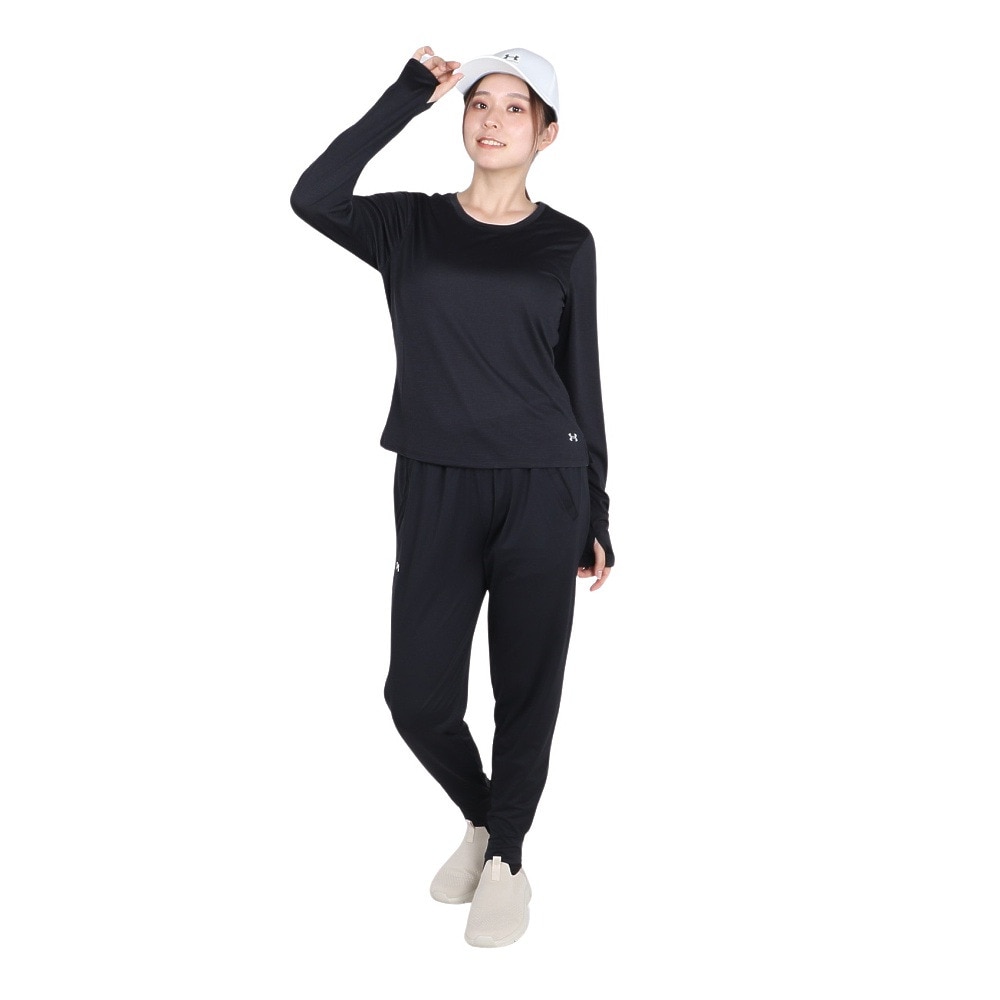 アンダーアーマー（UNDER ARMOUR）（レディース）ローンチ 長袖Tシャツ 1386340 001