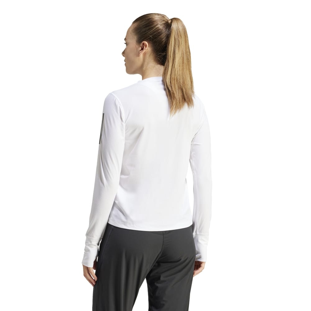 アディダス（adidas）（レディース）オウン ザ ラン 長袖Tシャツ IKM77-IK7437