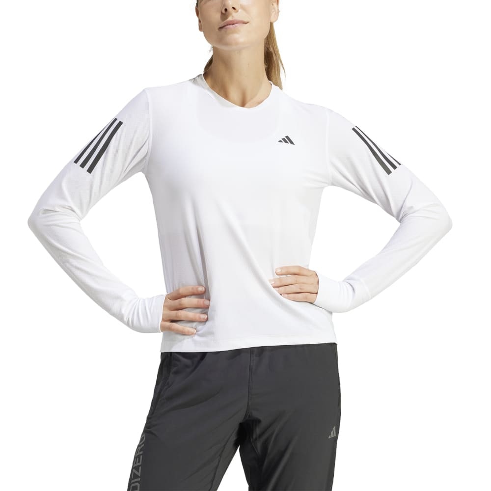 アディダス（adidas）（レディース）オウン ザ ラン 長袖Tシャツ IKM77-IK7437