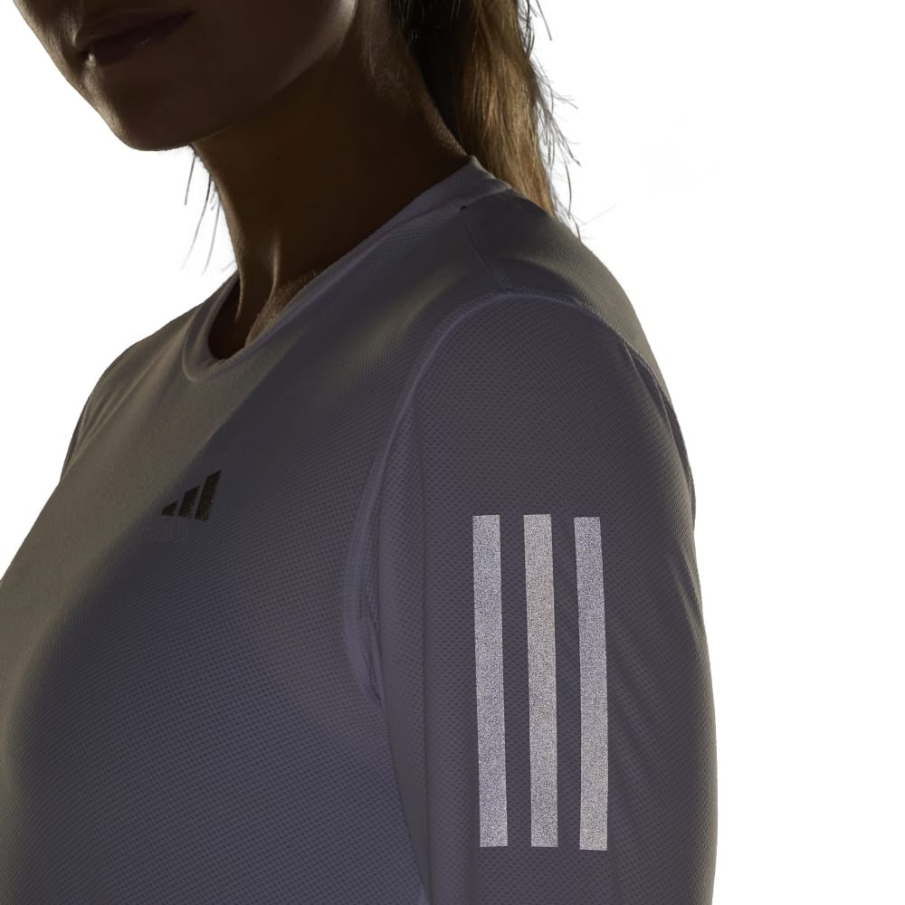 アディダス（adidas）（レディース）オウン ザ ラン 長袖Tシャツ IKM77-IK7437