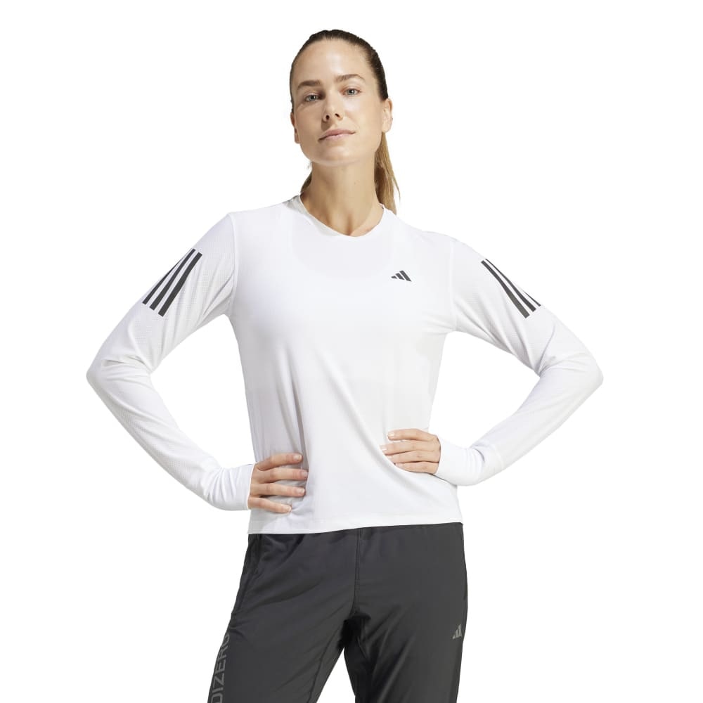アディダス（adidas）（レディース）オウン ザ ラン 長袖Tシャツ IKM77-IK7437