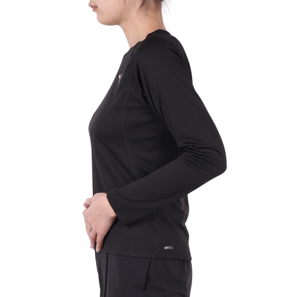 プーマ（PUMA）（レディース）ランニング ラン ヴェロシティ 長袖Tシャツ 527276 01 BLK