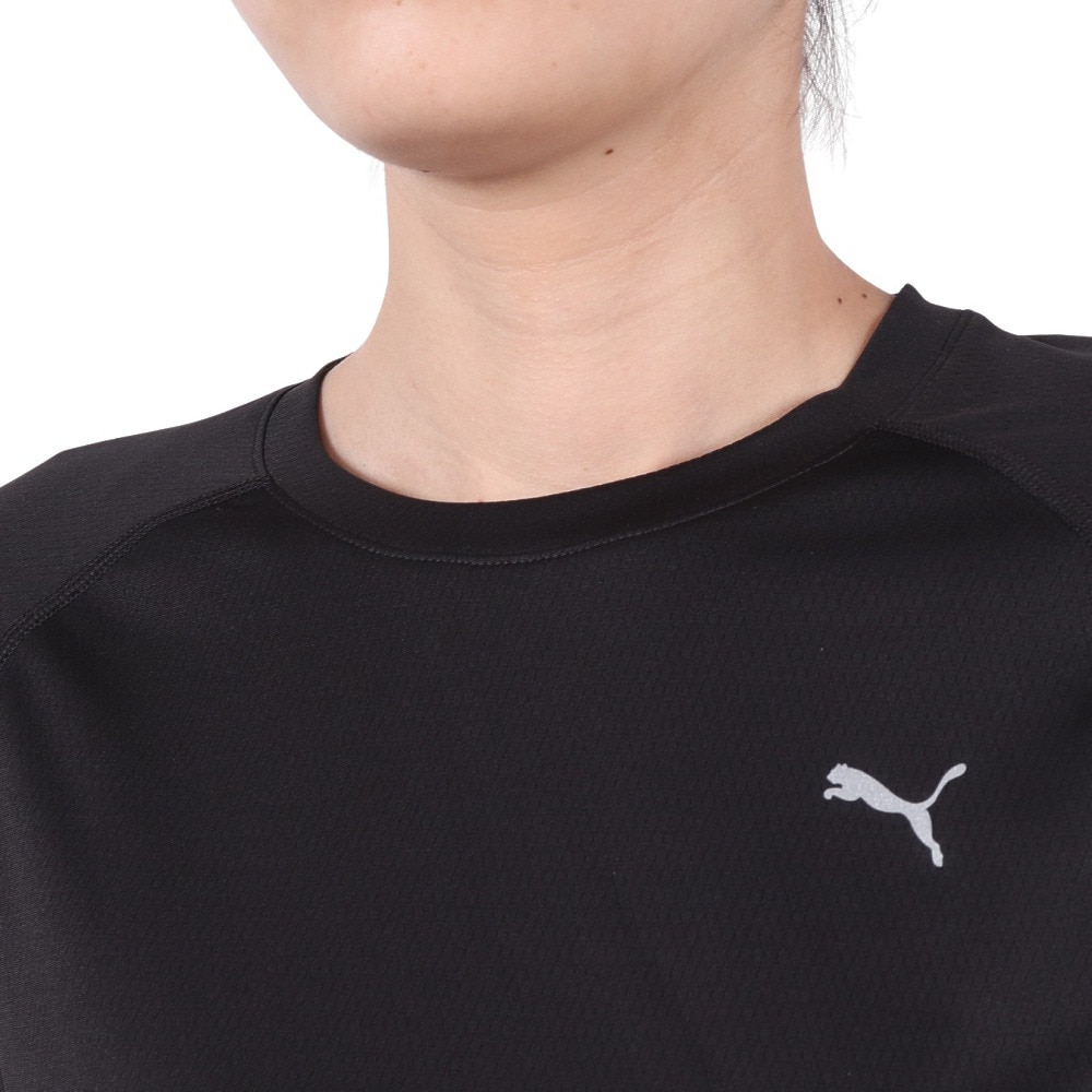 プーマ（PUMA）（レディース）ランニング ラン ヴェロシティ 長袖Tシャツ 527276 01 BLK