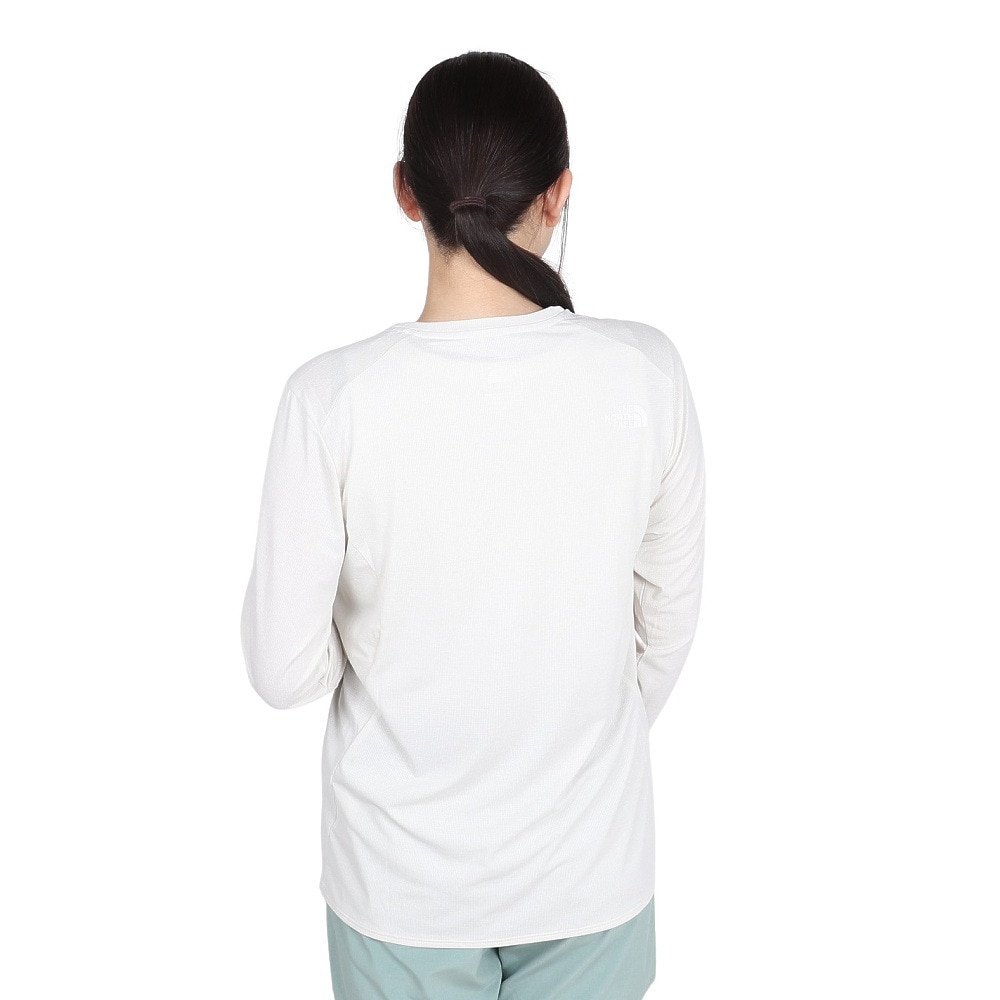 ザ・ノース・フェイス（THE NORTH FACE）（レディース）長袖Tシャツ GTDメランジクルー NTW12597 GS