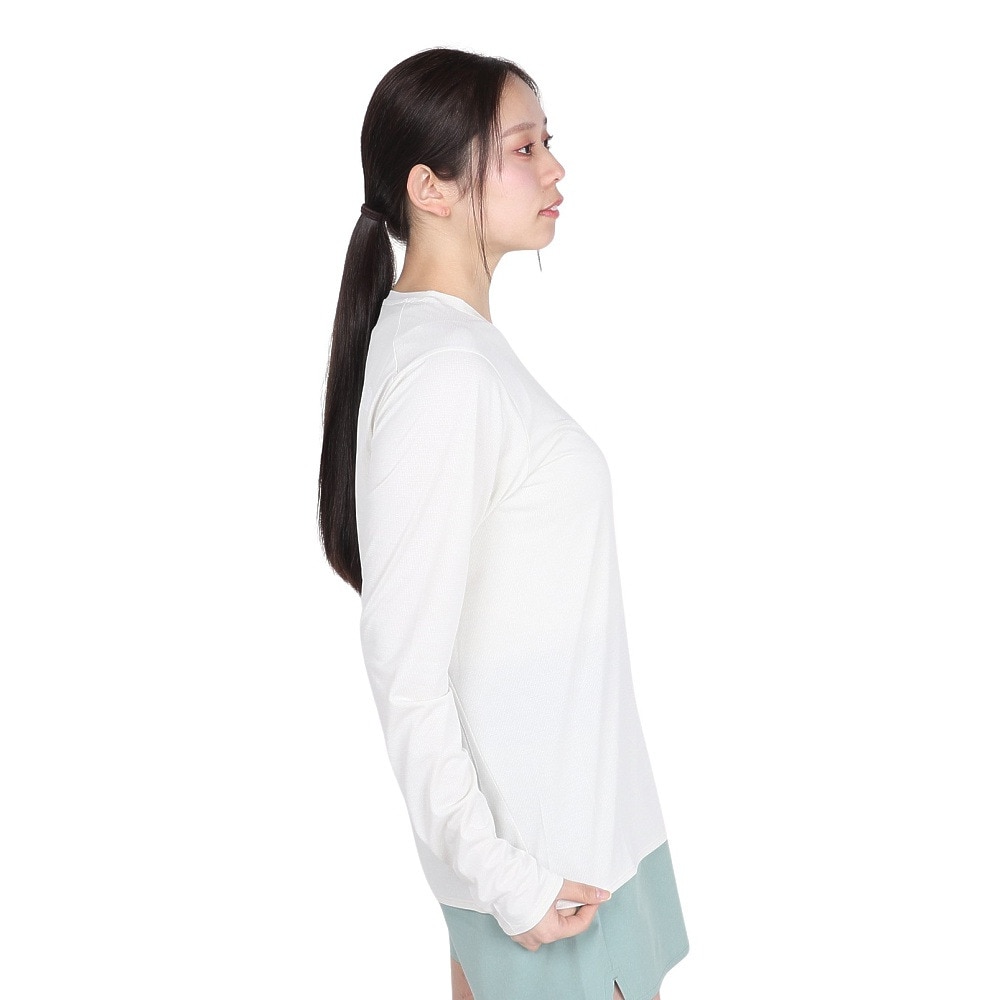 ザ・ノース・フェイス（THE NORTH FACE）（レディース）長袖Tシャツ GTDメランジクルー NTW12597 GS
