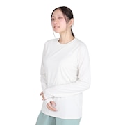 (レディース)長袖Tシャツ GTDメランジクルー NTW12597 GS