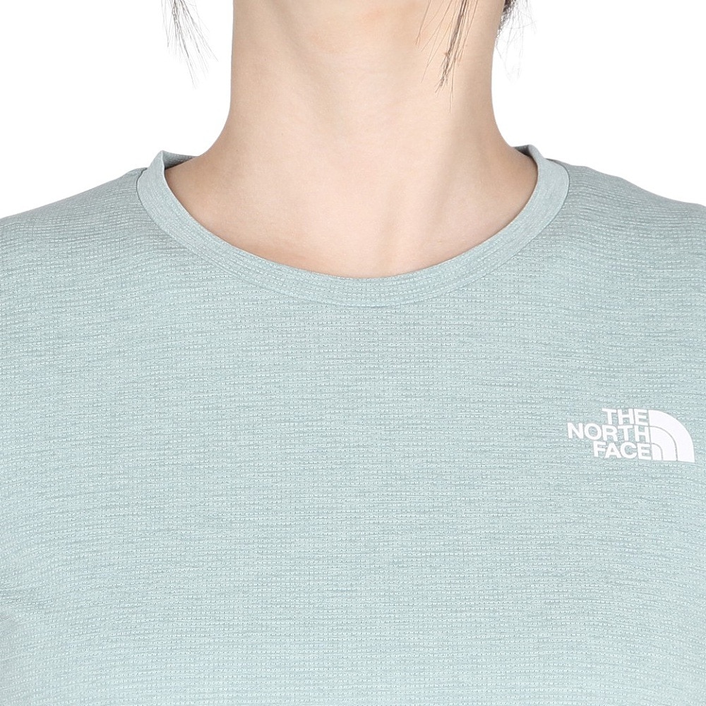ザ・ノース・フェイス（THE NORTH FACE）（レディース）長袖Tシャツ GTDメランジクルー NTW12597 IG