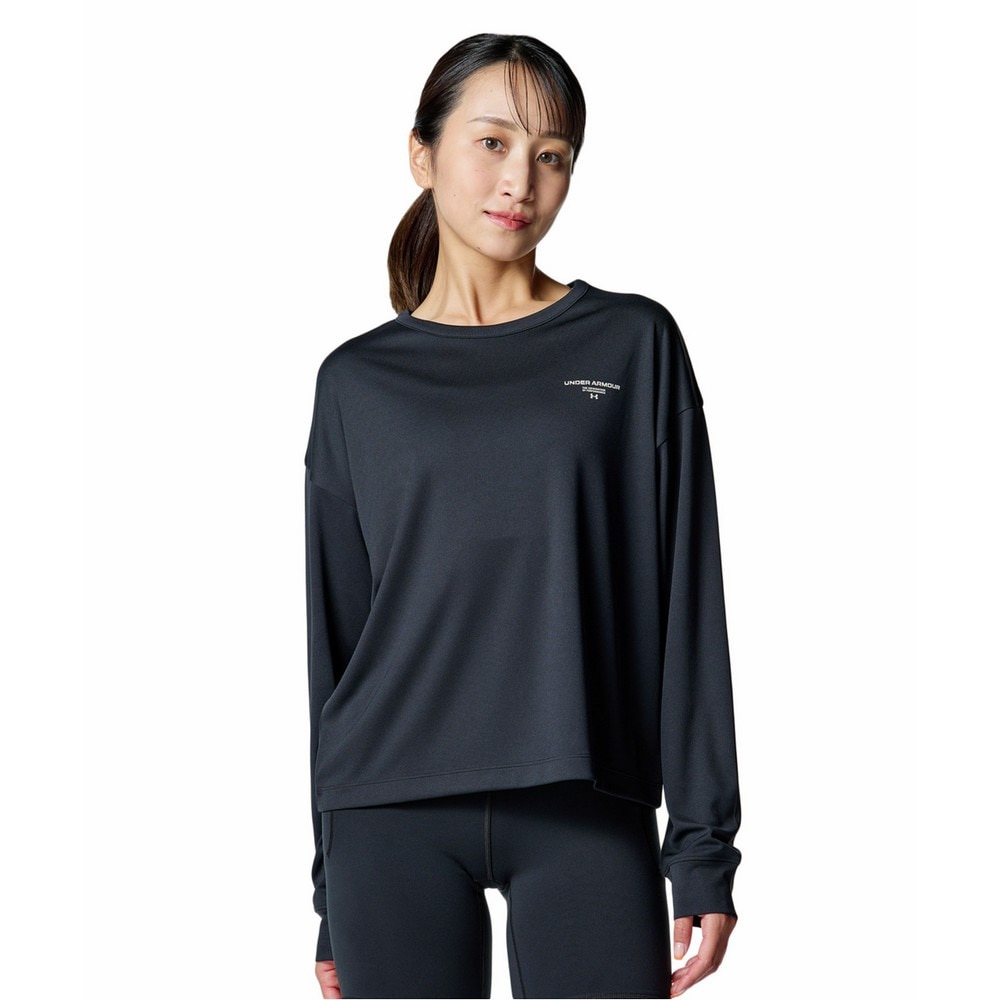 アンダーアーマー（UNDER ARMOUR）（レディース）テック ロングスリーブ Tシャツ 6007705 001