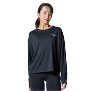 (レディース)テック ロングスリーブ Tシャツ 6007705 001