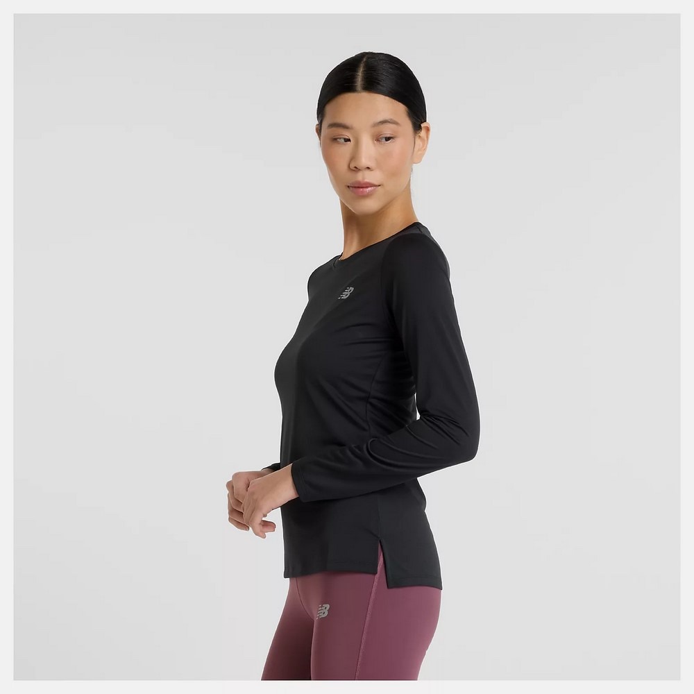 ニューバランス（new balance）（レディース）Sport Core ロングスリーブTシャツ WT51245BK