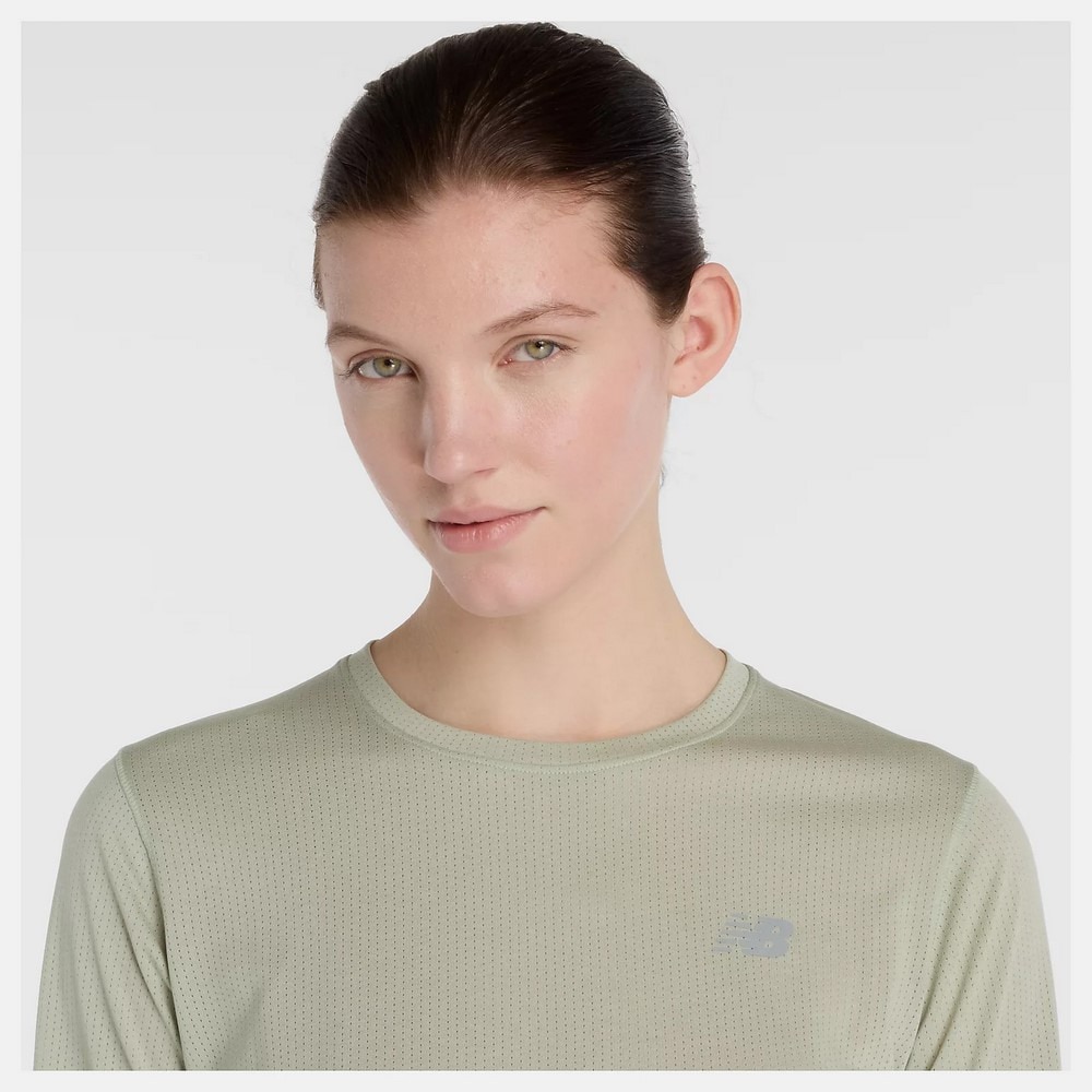 ニューバランス（new balance）（レディース）アスレチック 長袖Tシャツ WT41256GSH