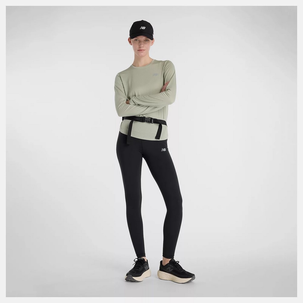 ニューバランス（new balance）（レディース）アスレチック 長袖Tシャツ WT41256GSH