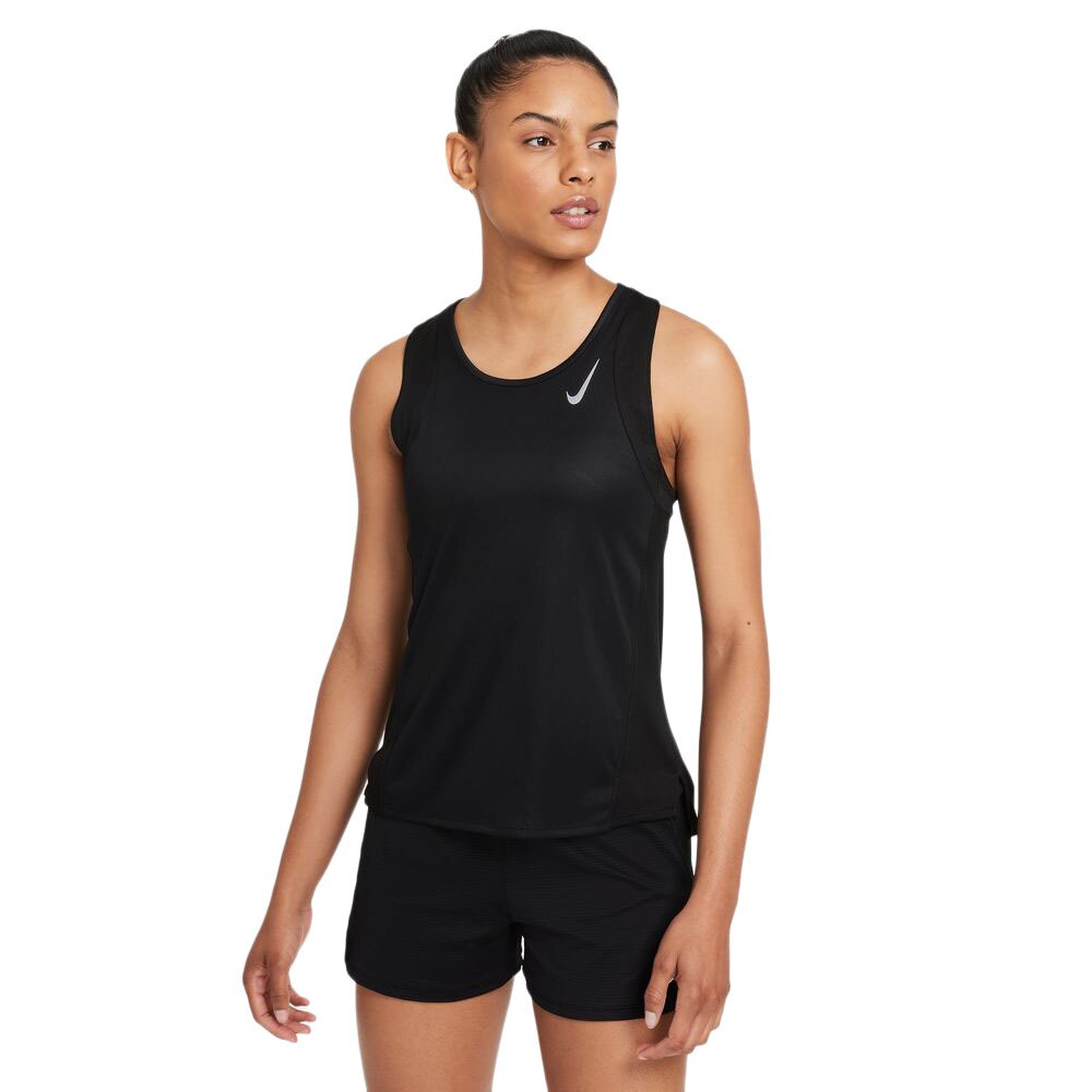 ナイキ（NIKE）（レディース）ドライフィット レース シングレット DD5941-010