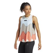 アディダス（adidas）（レディース）【3月15日AM10:00～ 発売開始!】adidas×マリメッコ ランアイコン 3バーロゴ ランニングタンクトップ