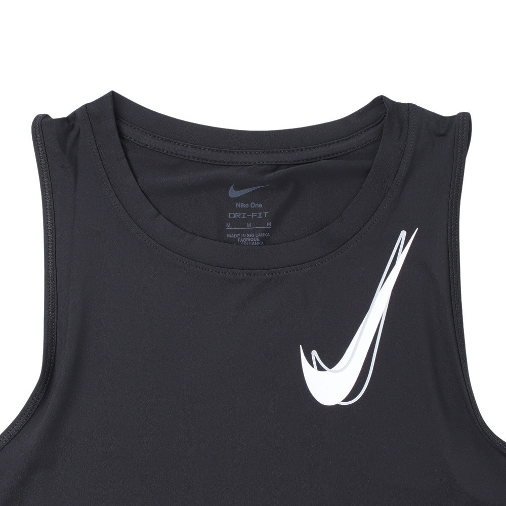 ナイキ（NIKE）（レディース）ワン SWSH HBR ドライフィット ランニングタンクトップ HJ2219-010
