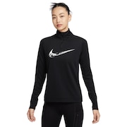 (レディース)スウッシュ ドライフィット 1/4ジップ ランニング ミッドレイヤー FV6388-010