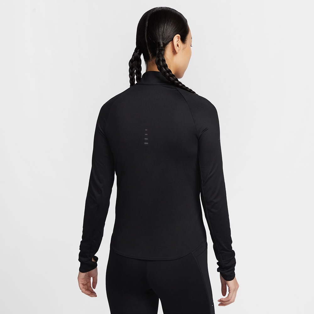 ナイキ（NIKE）（レディース）スウィフト Dri-FIT UV 1/4ジップ ランニングトップ HQ0500-010