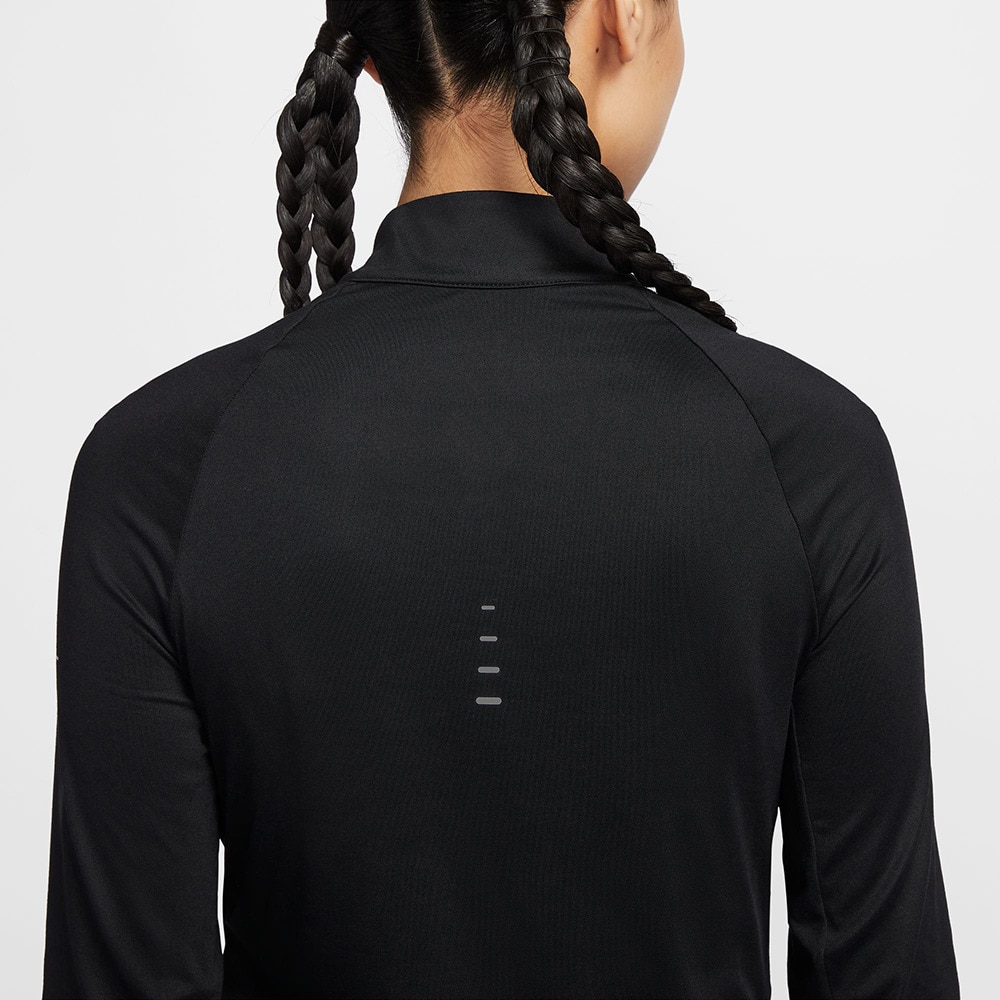 ナイキ（NIKE）（レディース）スウィフト Dri-FIT UV 1/4ジップ ランニングトップ HQ0500-010
