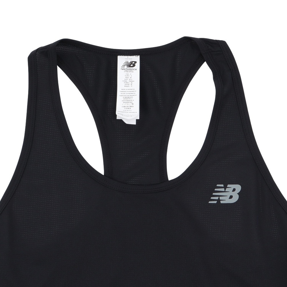 ニューバランス（new balance）（レディース）スポーツタンクトップ WT51253BK