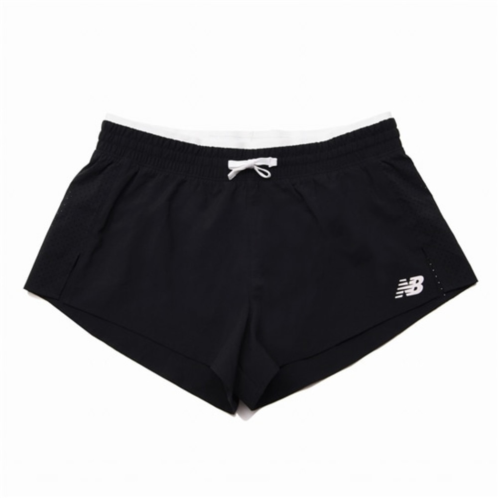  ショートパンツ レディース NBRC 2.5インチスプリット AWS01227BKW オンライン価格