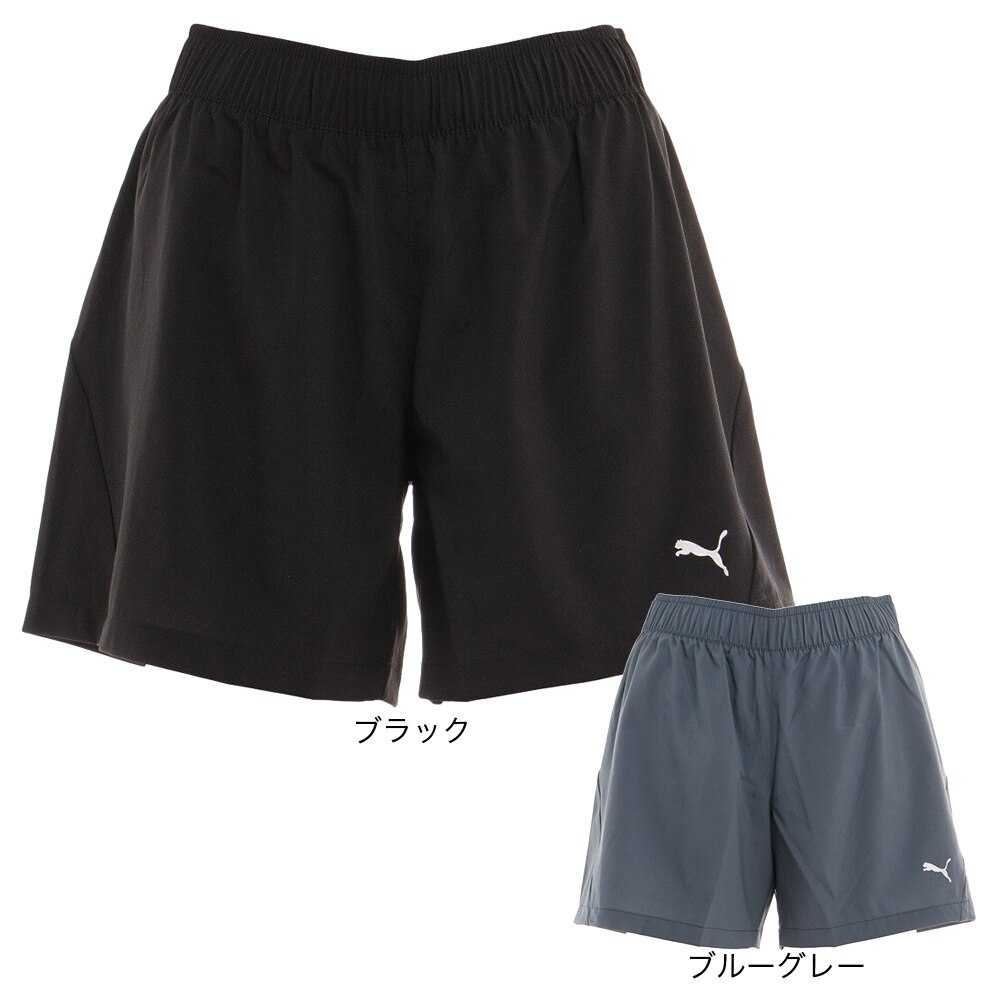 プーマ（PUMA）（レディース）ウーブン 5インチ ショーツ 522284 01 BLK★★★