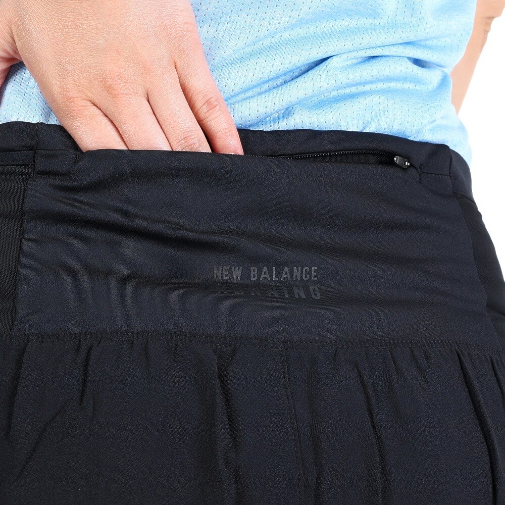 ニューバランス（new balance）（レディース）パンツ レディース ルミナスショーツ WS31255BK