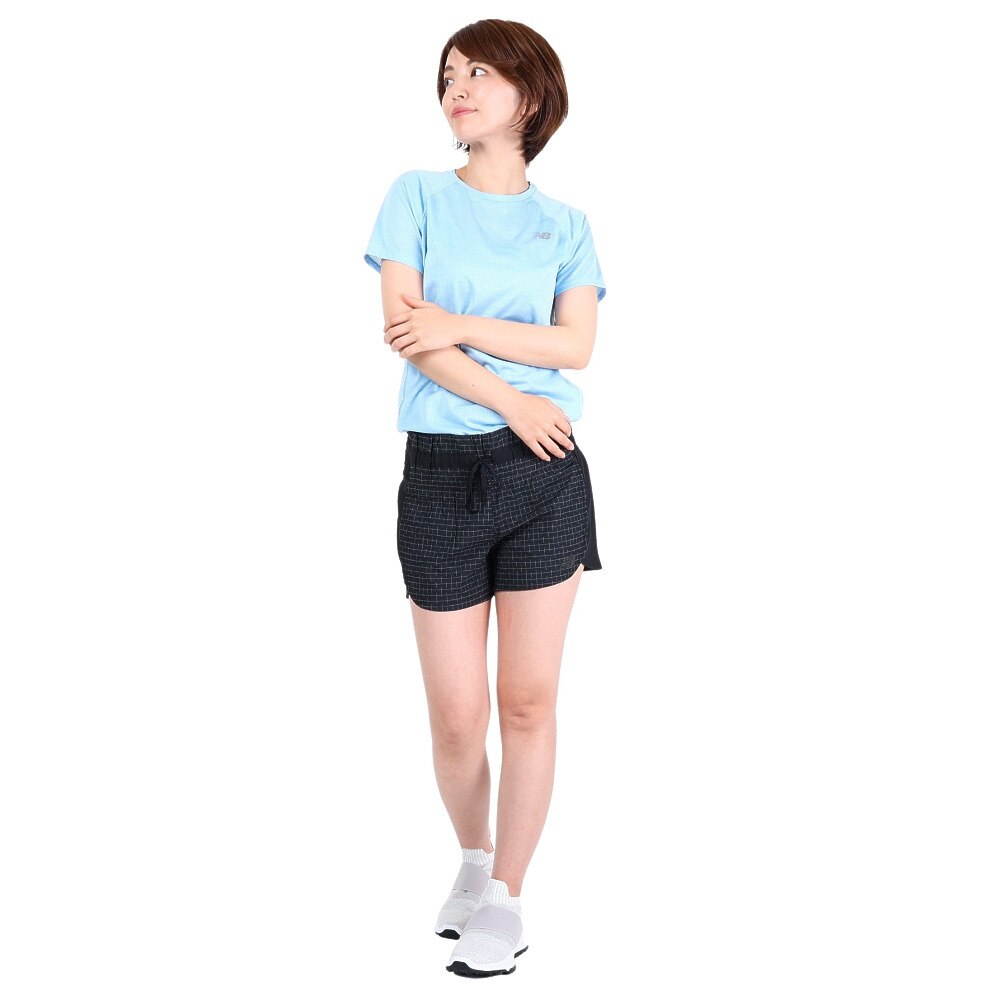 ニューバランス（new balance）（レディース）パンツ レディース ルミナスショーツ WS31255BK