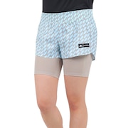 アディダス（adidas）（レディース）【3月15日AM10:00～ 発売開始!】adidas×マリメッコ ランアイコン 3バーロゴ 2-in-1 ランニングショーツ BSR68-IB9465