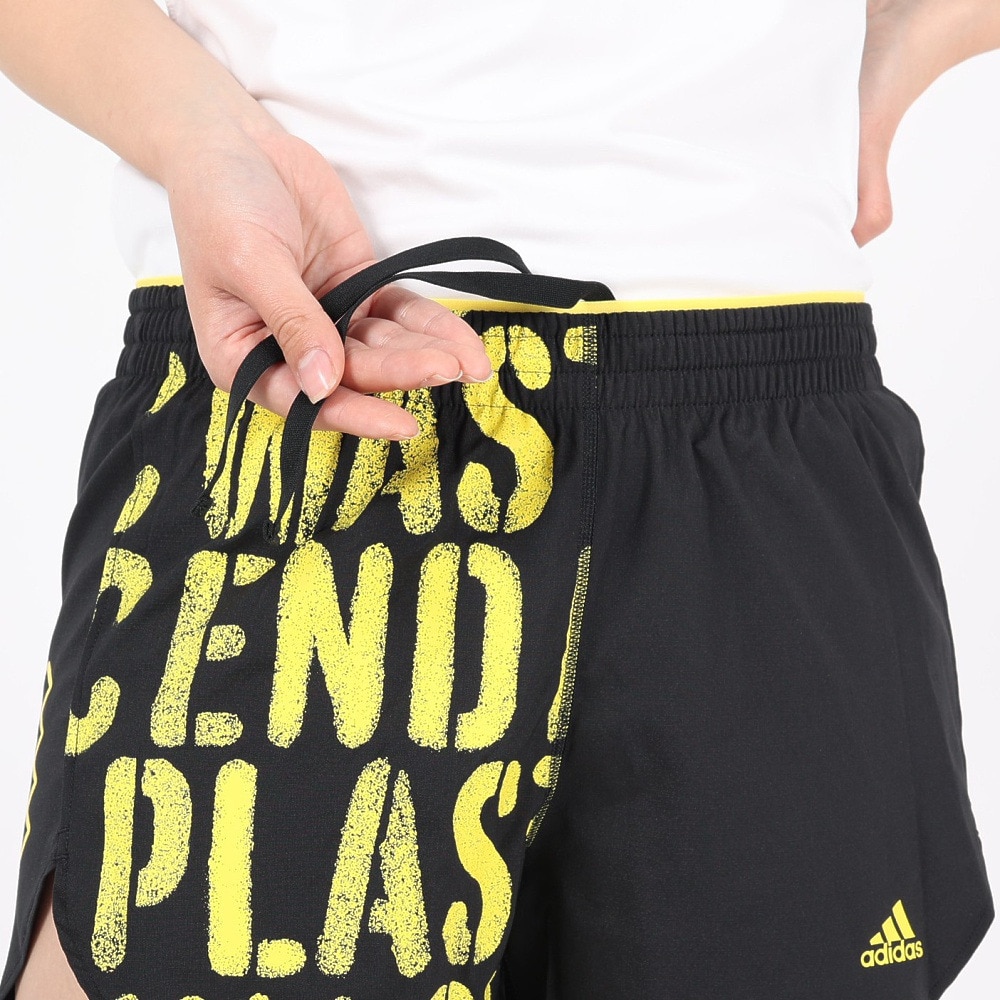 アディダス（adidas）（レディース）ランファスト ランニングショーツ インナーブリーフ付き K7058-HA4292