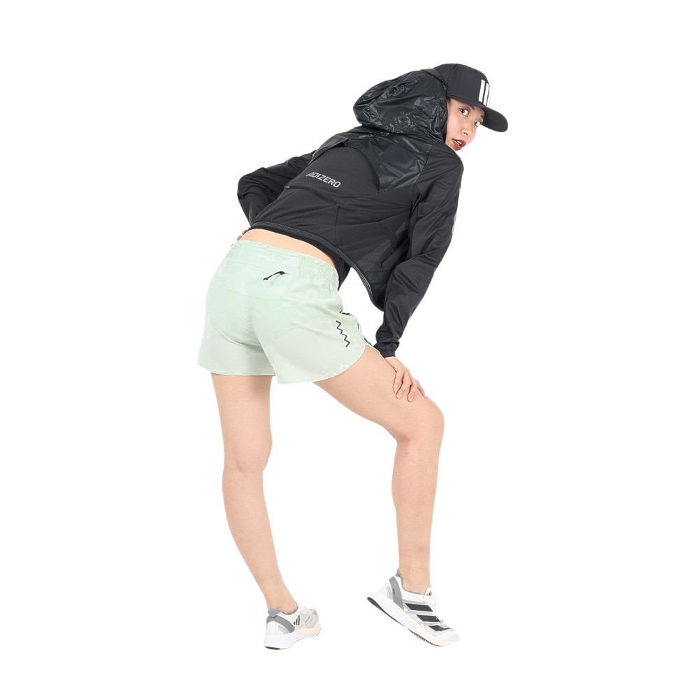 アディダス（adidas）（レディース）ランニングショーツ レディース ランファスト ヒートレディ スタイリッシュパンツ インナーブリーフ付き K7058-HA4293