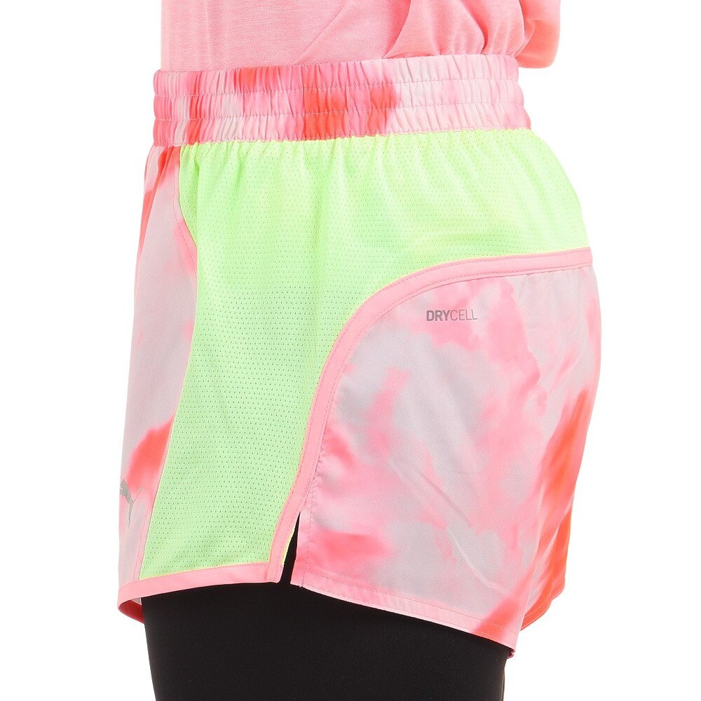 プーマ（PUMA）（レディース）ショートパンツ レディース RUN FAVORITE AOP VEL 524538 62 PNK
