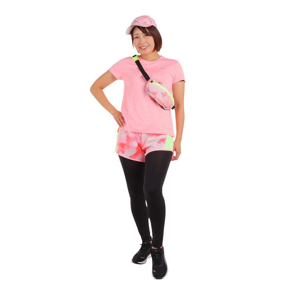 プーマ（PUMA）（レディース）ショートパンツ レディース RUN FAVORITE AOP VEL 524538 62 PNK
