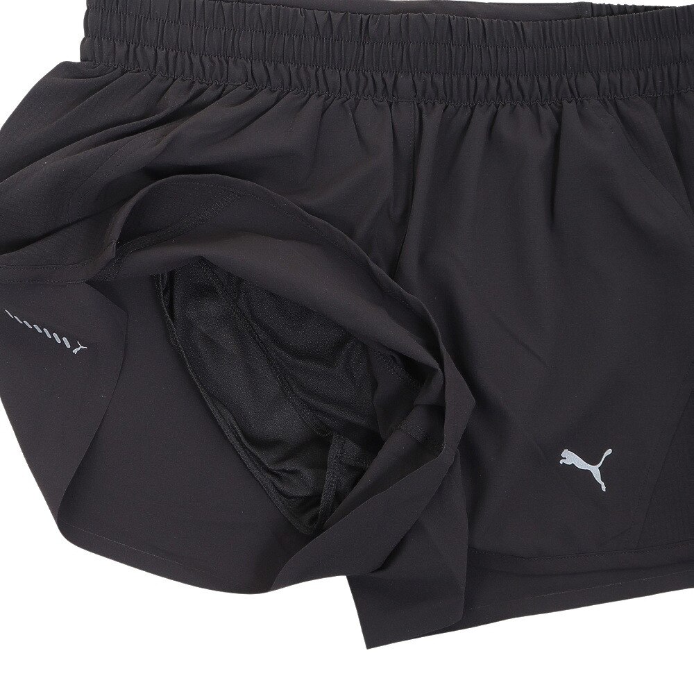 プーマ（PUMA）（レディース）ショートパンツ レディース RUN ULTRAWEAVE VELOC 524544 01 BLK