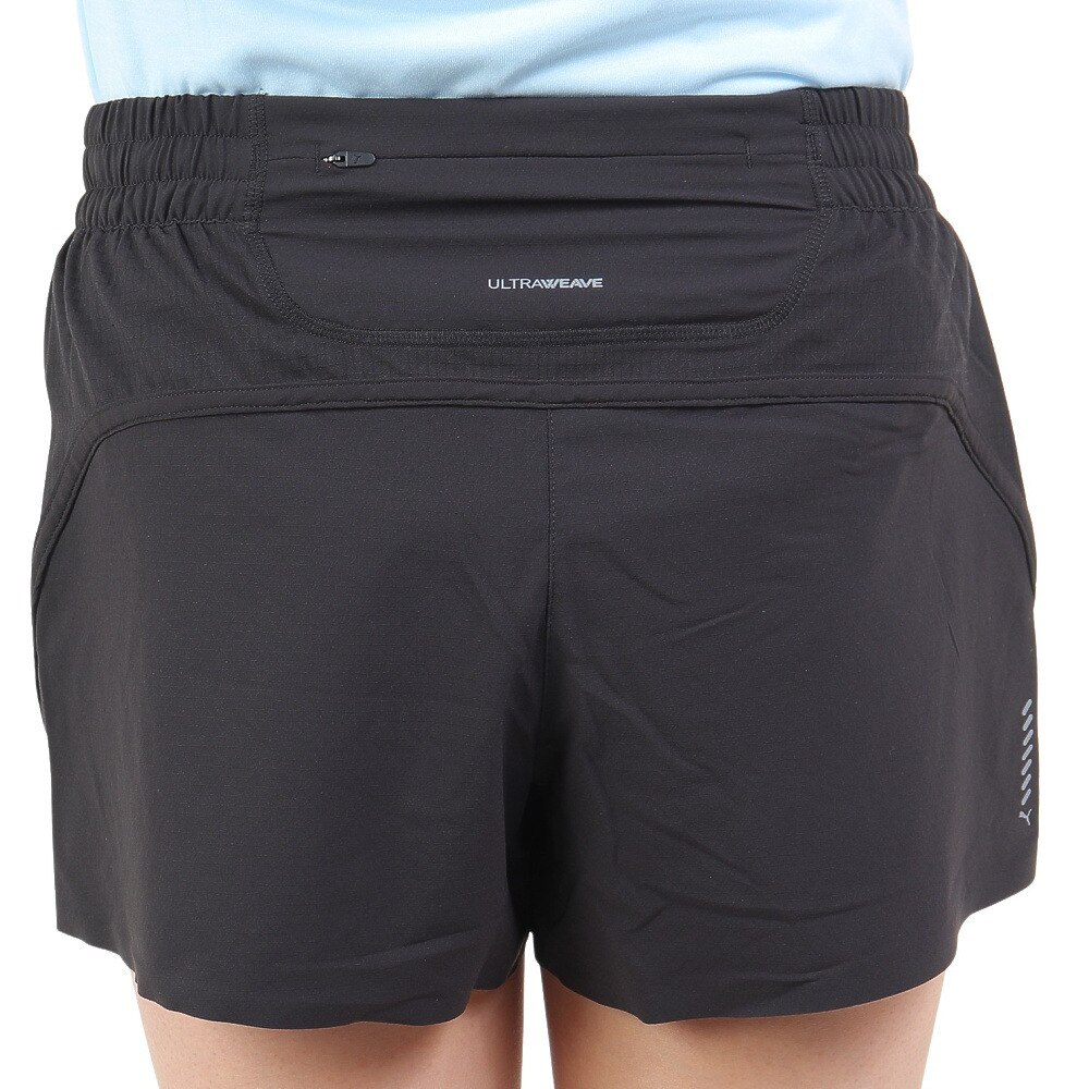 プーマ（PUMA）（レディース）ショートパンツ レディース RUN ULTRAWEAVE VELOC 524544 01 BLK