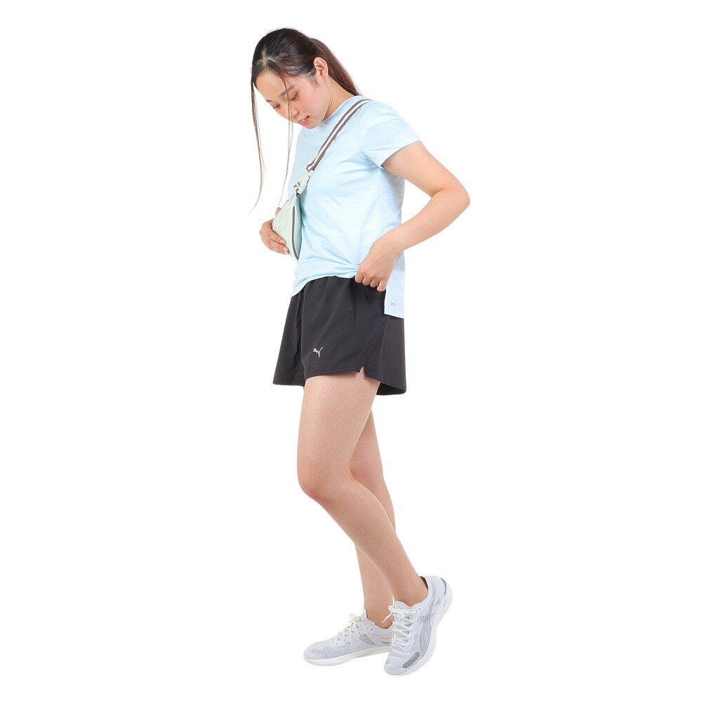 プーマ（PUMA）（レディース）ショートパンツ レディース RUN ULTRAWEAVE VELOC 524544 01 BLK