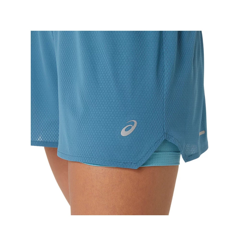 アシックス（ASICS）（レディース）パンツ レディース ランニングクール2-IN-1 3.5インチパンツ 2012C405.404