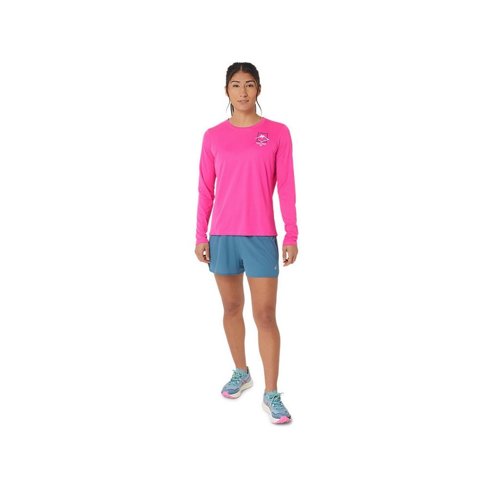 アシックス（ASICS）（レディース）パンツ レディース ランニングクール2-IN-1 3.5インチパンツ 2012C405.404