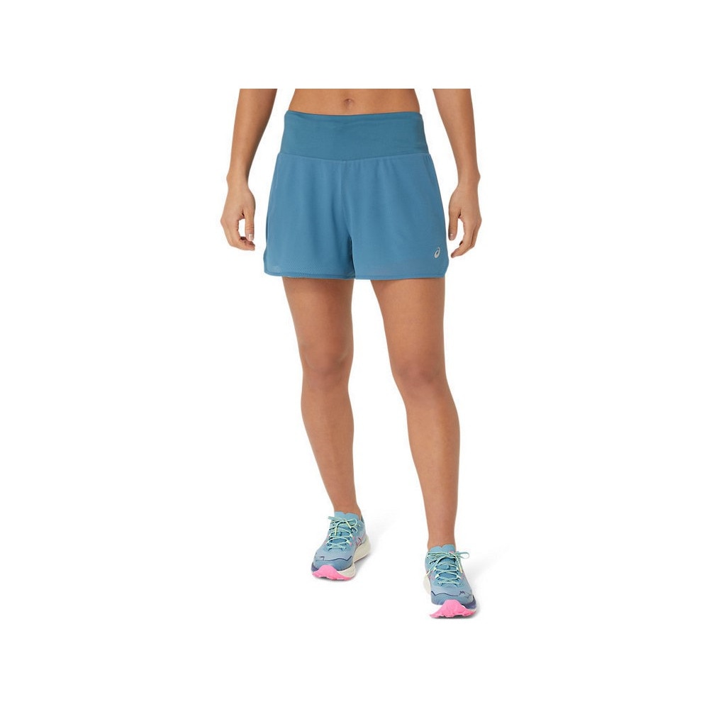 アシックス（ASICS）（レディース）パンツ レディース ランニングクール2-IN-1 3.5インチパンツ 2012C405.404
