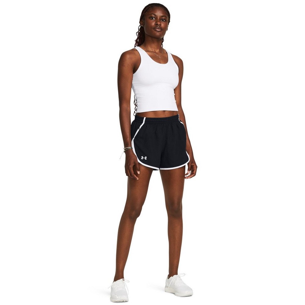 アンダーアーマー（UNDER ARMOUR）（レディース）フライバイ ショーツ インナーパンツ付き 1382438 002